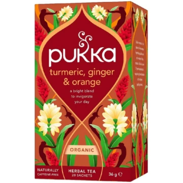 Pukka BIO Tēja Turmeric, Ginger & Orange