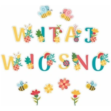LearnHow Dekoracje okienne wiosrenne - Witaj wiosn