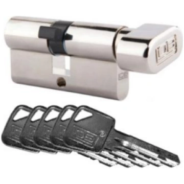 Cilindrs LOB ASSA ABLOY 45/35 Z CR blister, hroms 