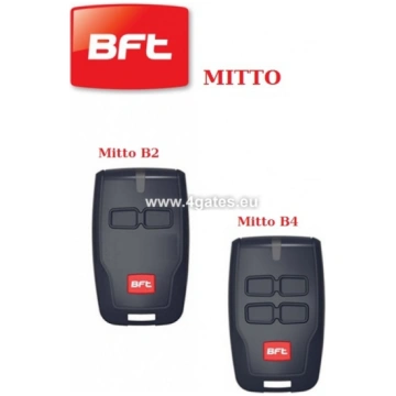 BFT MITTO B2 / B4 pults - Kanālu skaits: 4 kanālu 