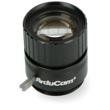CS-Mount lens 25mm, manual focus, for Raspberry Pi