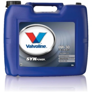 Motoreļļa SynPower FE 0W30 20L, Valvoline