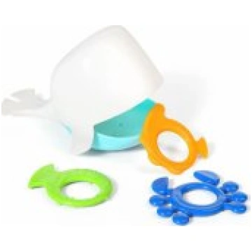 BabyOno BabyOno Baby Ono Whale Kiper bath toy Rota