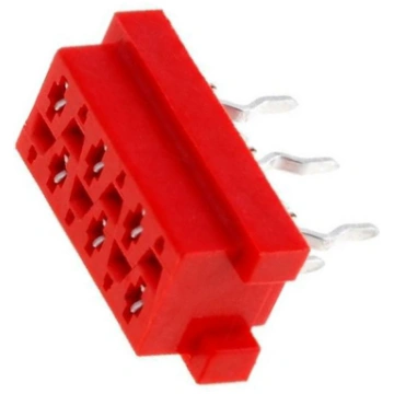 Connector: Micro-MaTch; socket; female; PIN: 6; st
