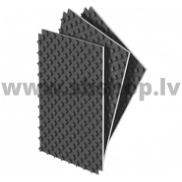 Grīdas plāksne melna 1,1mx0.8x38mm ( 0,88m2) Termo