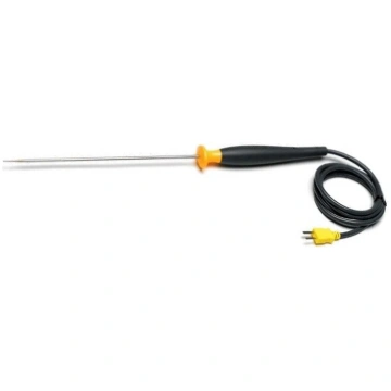 Probe: K-type temperature; -40÷816°C; Probe l: 203