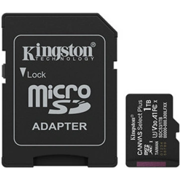 Kingston Technology 1TB microSDXC Canvas Select Pl