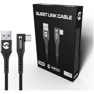 Virtuālās realitātes brilles 10 m USB-A kabeļa kom