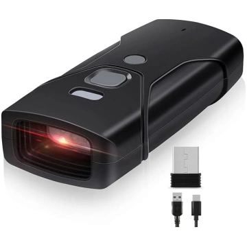 Bluetooth svītrkodu skeneris, Mini 2D pārnēsājamai