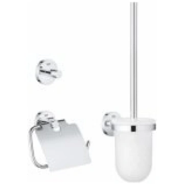 Grohe Grohe Essentials 3-in-1 Chrome Bathroom Set 