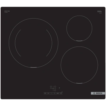 Bosch, platums 60 cm, melna - Iebūvējama indukcija