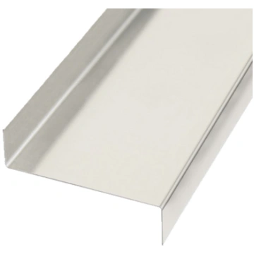 Alumīnija Z veida loksne 1000x18x63x18x0.5mm gluda