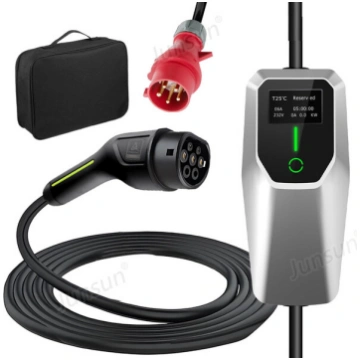 2 tipa Ev Mobile Wallbox Elektromobiļu lādētājs - 
