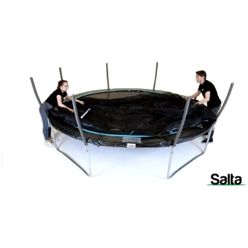 "Salta Cosmos" batuts - 427 cm, melns
