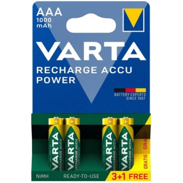 Varta 5703301494 - 3+1 gab Uzlādējamas baterijas A