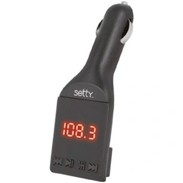 Setty Car FM Transmitter with Bluetooth / USB / Mi