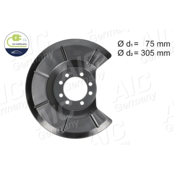 Bremžu diska aizsargs AIZM. KR., FORD AIC 56410