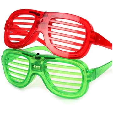 Telcon LED gaismas brilles, sarkanas - LED glasses