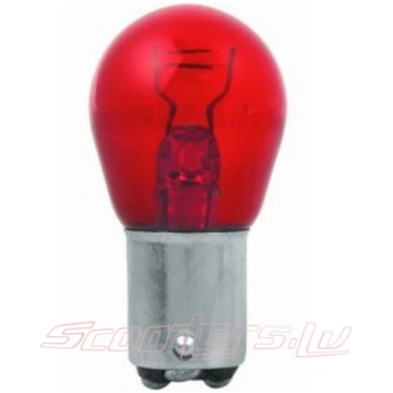 Spuldze 12V-21/5W BA15d, sarkana universal