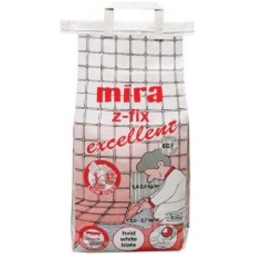 Mira Z-FIX, īpaši viegla elastīga balta flīžu līme