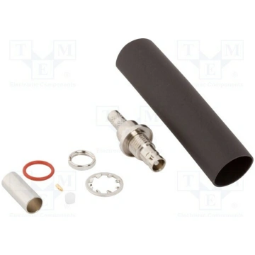 Connector: Micro BNC; socket; female; straight; 75