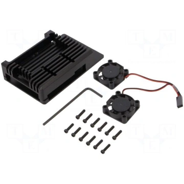 Enclosure: for computer | Raspberry Pi 4 B | alumi