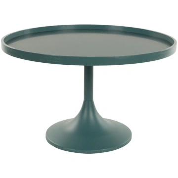 Zaļganzils apaļš žurnālgaldiņš ø 69 cm Jason – Zui