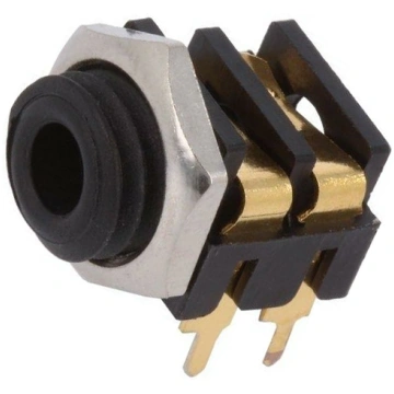 Connector: Jack 3,5mm; socket; female; mono,with d