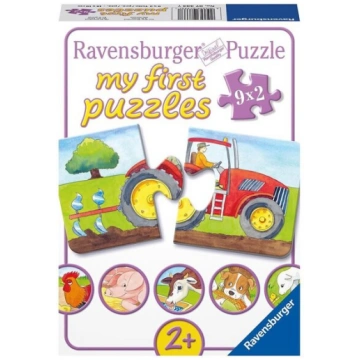 Ravensburger mana pirmā puzle 9x2 gab