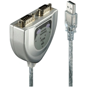 Lindy USB to 2 Port Serial Converter 1502536