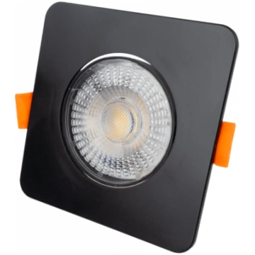 Gaismeklis LED, iebūvējams, Downlight, melns, ar m