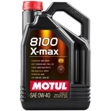 MOTUL 8100 X-max 0W40 4L