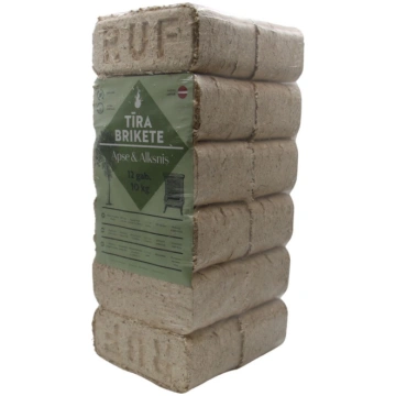 Kokskaidu briketes Tīra Brikete 10kg Owood