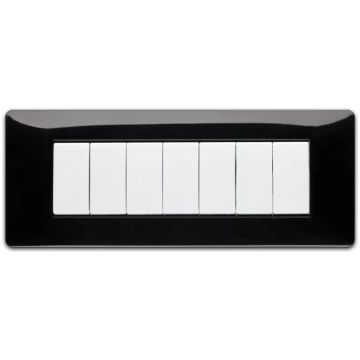 PLACCA Modo MIX 7 POSTI NERO PANTHER MASTER