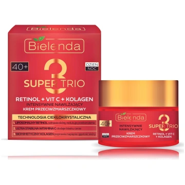 Bielenda Super Trio Retinol Vitamin C 40+ mitrinoš