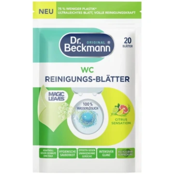 Tualetes tīrīšanas loksnes dr. beckmann Magic Leav