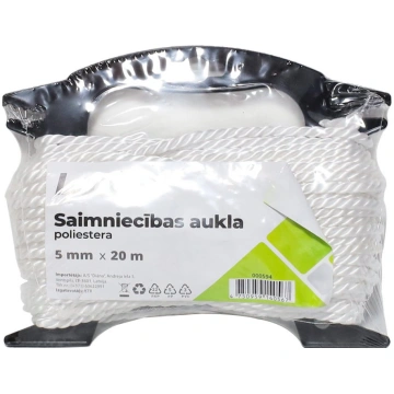 Aukla saimniecibas 5mm 20m poliesters 9140567 (475