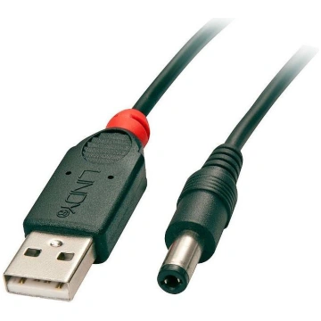 Lindy - USB / power cable - DC jack 5.5 x 2.1 mm t