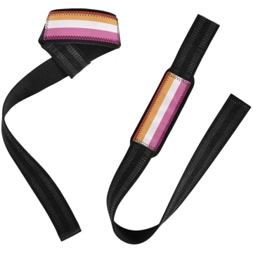 Sunset Lesbian Pride Flag Lgbt Les Lift Straps pre