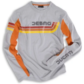 MEN'S SHIRT Ducati Desmo GREY L/S, size M, XX