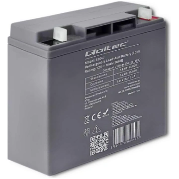 QOLTEC Battery AGM 12V 18Ah max. 270A ( Q 53047 59