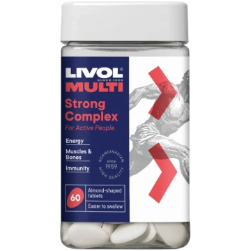 LIVOL MULTI Strong Complex tabletes, 60 gb