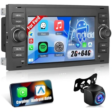 Android auto radio priekš Ford Transit Fiesta Focu