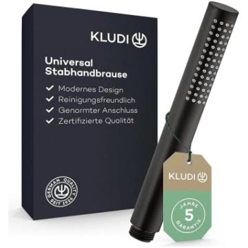 KLUDI -X1 Dizains Rokas dušas galva 20 cm garums P
