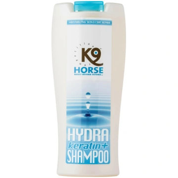 K9 Zirgu Hydra Keratin+ Šampūns - maigs mitrinošs