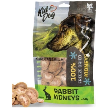 KIDDOG 100% liofilizētas truša nieres 50g
