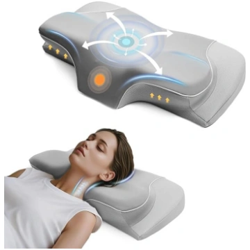 CloudNook Memory Foam spilvens - ortopēdisks ergon