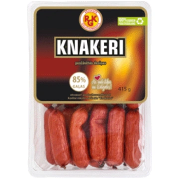 Pusžāvētas desiņas Knakeri RGK 415g