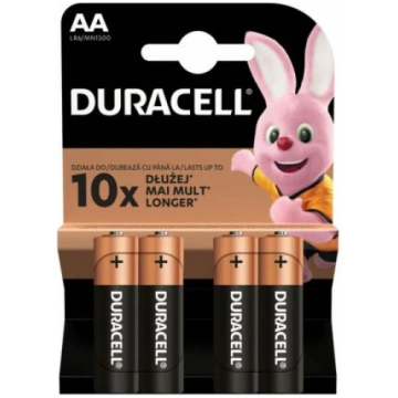 DURACELL Baterija (AA) LR6 Alkaliskā Basic (4 bate