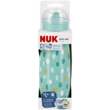 Nuk Mini-me 450ml krūzīte ar salmiņu, no 12 mēn